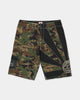Mens A.I. Rising Sun Pro 22" Boardshorts Dark Olive