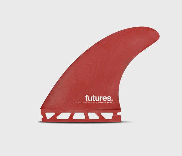 COFFIN BROS MEDIUM FG THRUSTER - RED/ BLACK