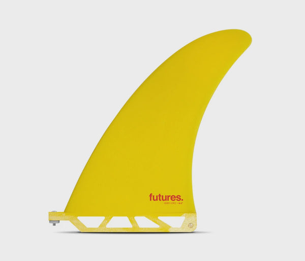 GERRY LOPEZ 8.5 FIBERGLASS - YELLOW