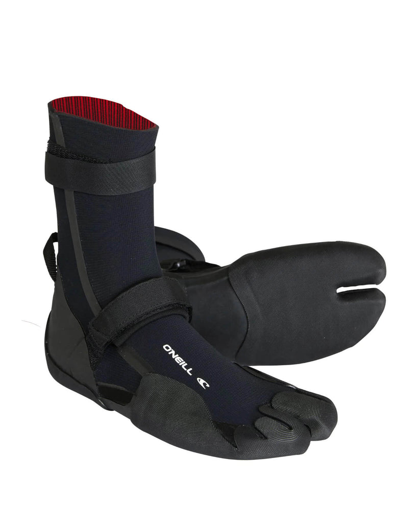 Hyperfreak Fire 3mm Split Toe Wetsuit Boot - Black