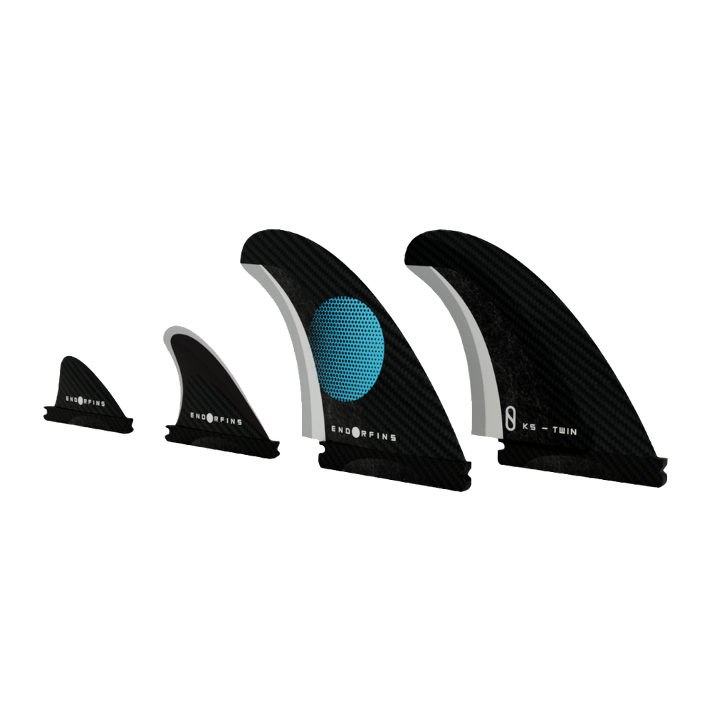 Slater Design Endorfins Twin + 2 Fin Set