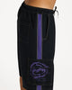 Mens Throw On 3.0 22" Boardshorts - Black/Purple