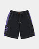Mens Throw On 3.0 22" Boardshorts - Black/Purple