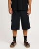 Mens Throw On 3.0 22" Boardshorts - Black/Purple