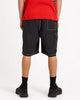 Mens Throw On 22" Boardshorts - Black