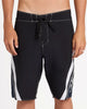 Mens Fluid 2K Pro 21" Boardshorts - Phantom