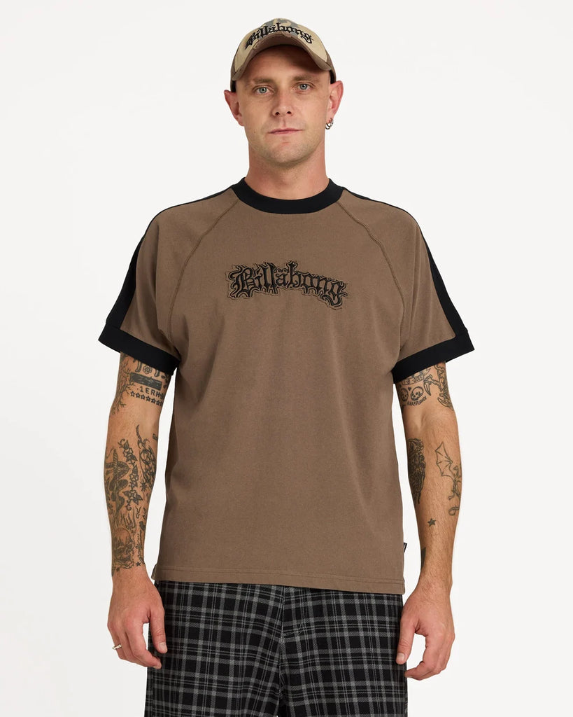 Mens Creed Panel T-Shirt