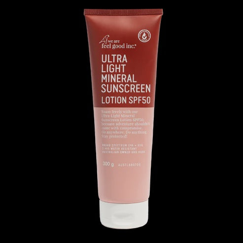 Ultra Light Mineral Sunscreen Lotion SPF50 300g